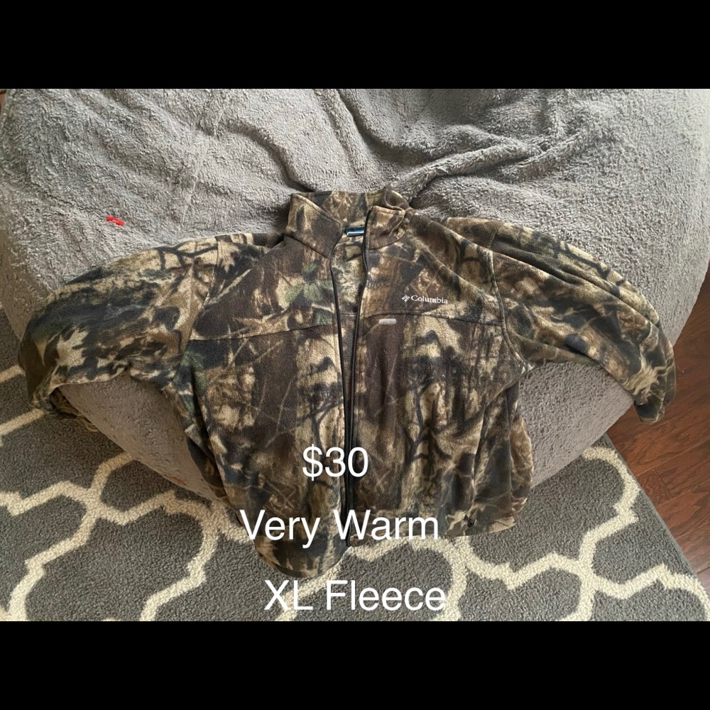 Columbia hunting fleece